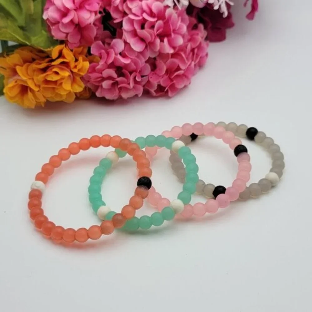 Lokai Bracelet Lot Of 4 Small/Medium Multicolor